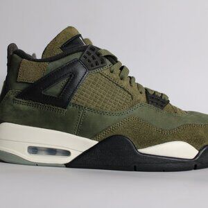 Size 8.5 - Jordan 4 SE Retro Craft - Olive Used